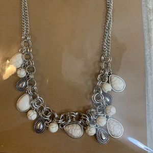 Necklace with matching earrings